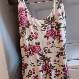 Urban Outfitters white floral dress